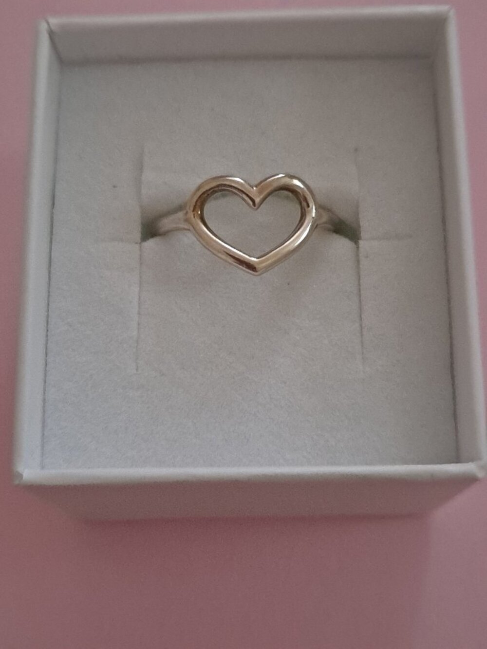 Pandora open heart ring